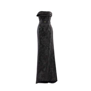 Saiid Kobeisy Brocade Long Fitted Dress - NWT